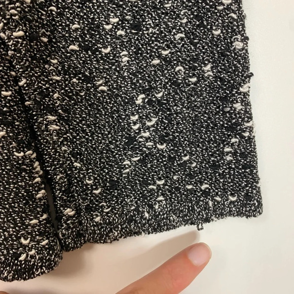 Additions by Chico's Loose Knit Sweater Size 2 Shirt Top Pullover Black White - Picture 13 of 15